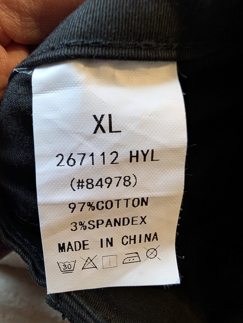 Flamingals Straight Leg Mid Rise Cargo Style Pants Stitch Detail NWT XL - Picture 8 of 8